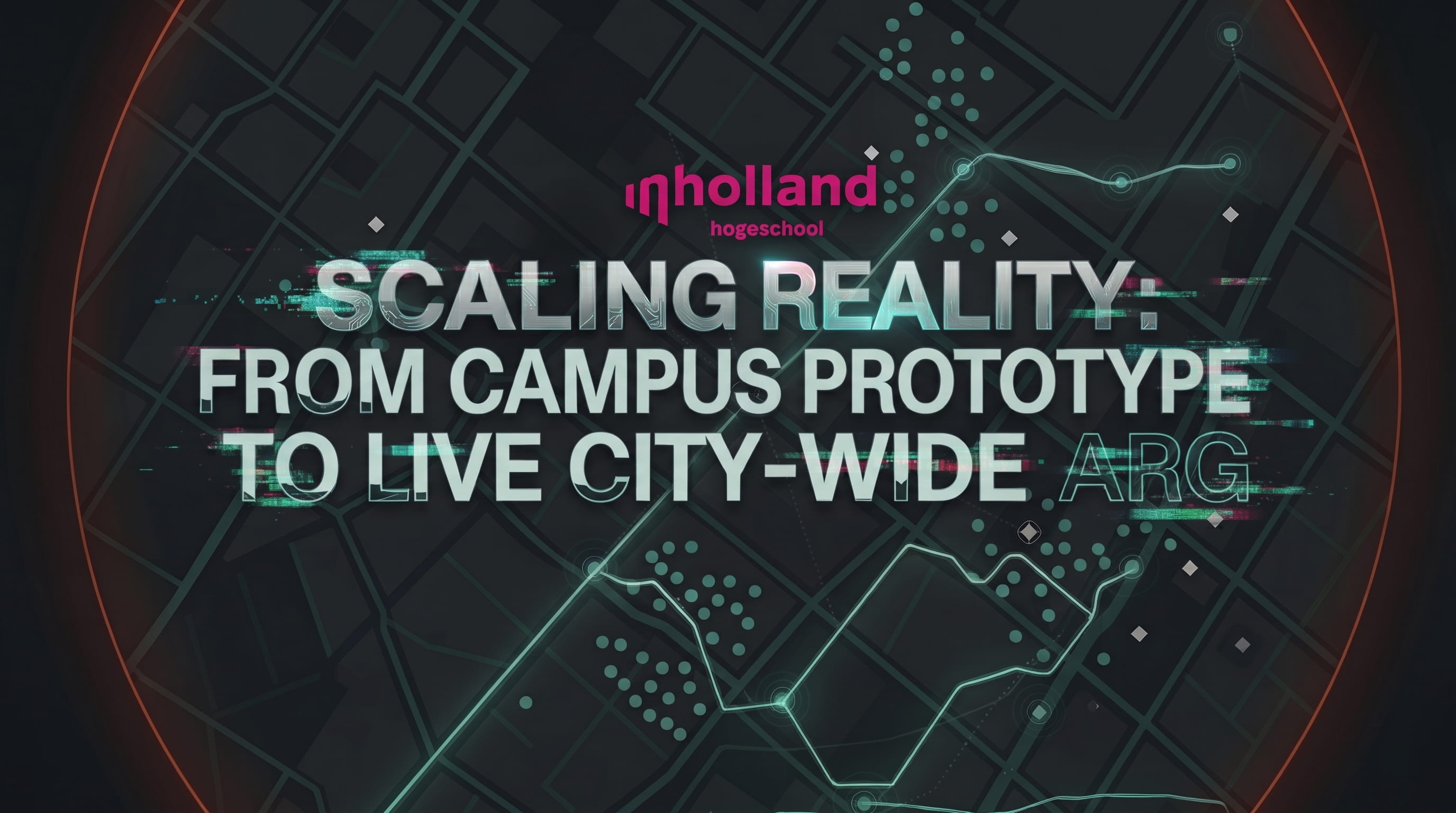 From Graduation Project to a Live City Wide ARG